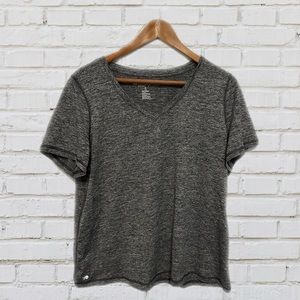 Ideology Grey Workout Tee Shirt